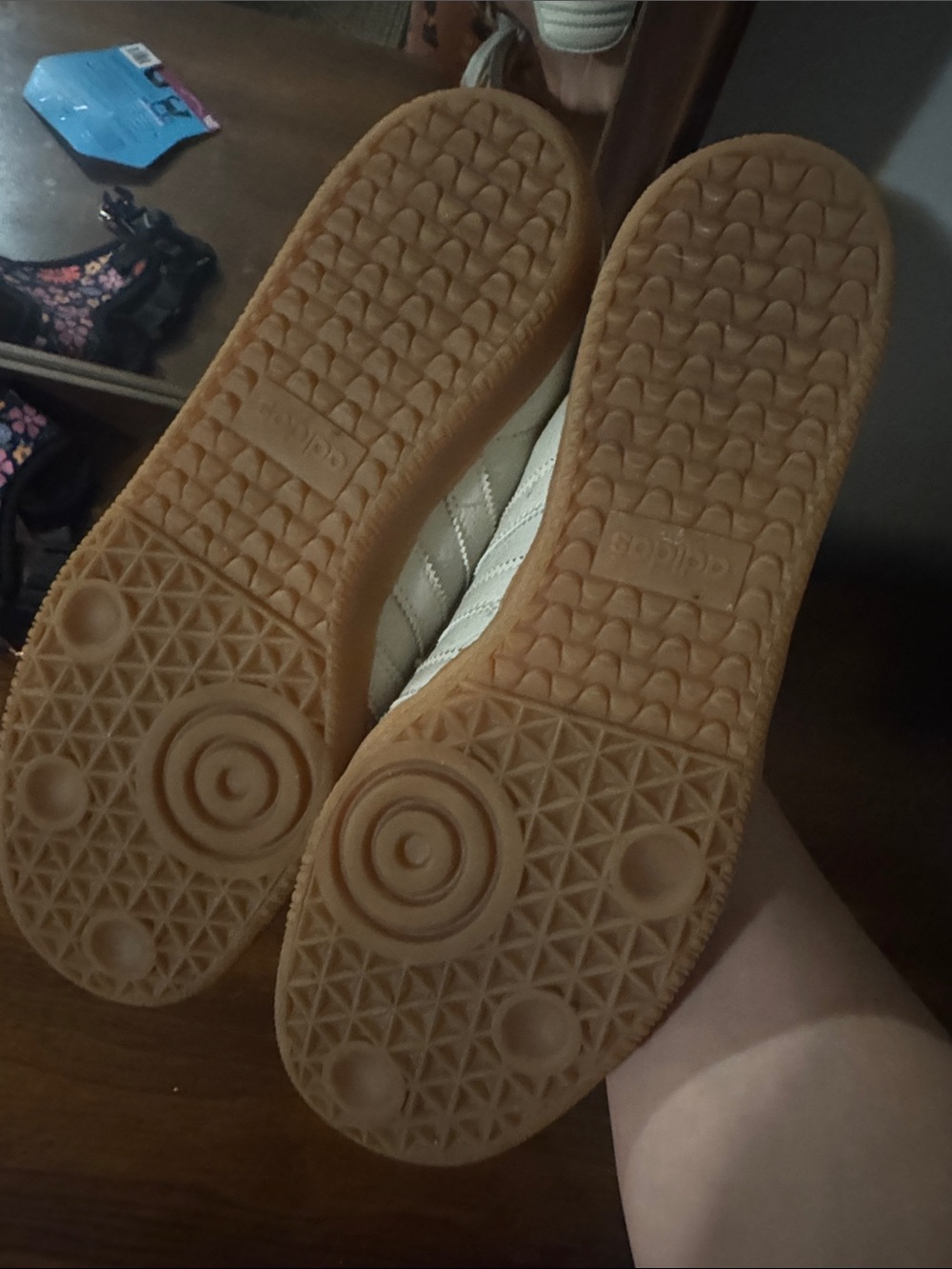 Adidas off white and Gum Sambas - Picture 3 of 5
